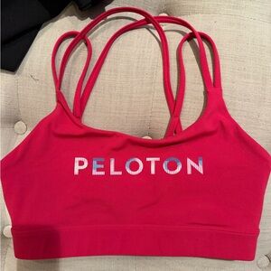 Peloton Dark Pink Sports Bra size Med